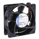 ebm-papst 4100 NHH - S-Force Series Axial Fan, 24 V dc, DC Operation, 260m³/h, 12.4W, 119 x 119 x 38mm