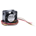 Sanyo Denki San Ace 9GA Series Axial Fan, 12 V dc, DC Operation, 19.8m³/h, 1.68W, 140mA Max, 40 x 40 x 20mm