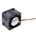 Sanyo Denki San Ace 9GA Series Axial Fan, 12 V dc, DC Operation, 32.4m³/h, 3.36W, 280mA Max, 40 x 40 x 28mm