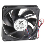 ARX CeraDyna Series Axial Fan, 12 V dc, DC Operation, 223m³/h, 10.2W, 850mA Max, 120 x 120 x 25mm