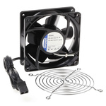 ebm-papst 4000 N Series Axial Fan Kit, 230 V ac, AC Operation, 160m³/h, 19W, 119 x 119 x 38mm