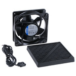ebm-papst 4000 N Series Axial Fan Kit, 115 V ac, AC Operation, 180m³/h, 18W, 119 x 119 x 38mm