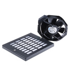 ebm-papst W2E142 Series Axial Fan Kit, 230 V ac, AC Operation, 330m³/h, 27W, 172 x 150 x 38mm