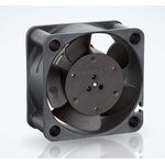 ebm-papst 400 Series Axial Fan, 12 V dc, DC Operation, 10m³/h, 1W, IP20, 40 x 40 x 20mm