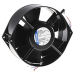 ebm-papst 7200 N Series Axial Fan, 24 V dc, DC Operation, 360m³/h, 12W, 150 x 55mm