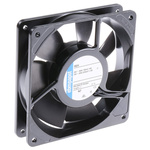 ebm-papst 9900 Series Axial Fan, 24 V ac, AC Operation, 114m³/h, 14W, 119 x 119 x 25mm