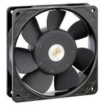 ebm-papst 9900 Series Axial Fan, 230 V ac, AC Operation, 104m³/h, 10W, 119 x 119 x 25mm