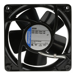 ebm-papst 4000 N Series Axial Fan, 230 V ac, AC Operation, 146m³/h, 19.5W, 119 x 119 x 38mm