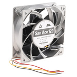 Sanyo Denki San Ace 9HV Series Axial Fan, 48 V dc, DC Operation, 498m³/h, 96W, 2A Max, 120 x 120 x 38mm
