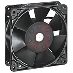 ebm-papst 5900 Series Axial Fan, 115 V ac, AC Operation, 206m³/h, 17W, 127 x 127 x 38mm