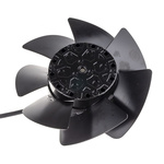 ebm-papst A2S130 Series Axial Fan, 230 V ac, AC Operation, 325m³/h, 50W, 300mA Max, IP44, 138.3 x 56.9mm