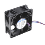 ebm-papst 3250 J - S-Panther Series Axial Fan, 48 V dc, DC Operation, 270m³/h, 33.6W, 92 x 92 x 38mm