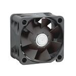 ebm-papst 420 J Series Axial Fan, 24 V dc, DC Operation, 38m³/h, 6.9W, IP54, 40 x 40 x 28mm