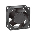 ebm-papst 630 Series Axial Fan, 12 V dc, DC Operation, 40m³/h, 1.8W, IP68, 60 x 60 x 25mm