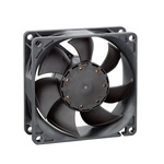 ebm-papst 8450 Series Axial Fan, 12 V dc, DC Operation, 117m³/h, 6.8W, 80 x 80 x 25mm