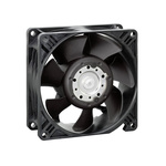 ebm-papst 3250 J - S-Panther Series Axial Fan, 48 V dc, DC Operation, 270m³/h, 33.6W, IP68, 92 x 92 x 38mm