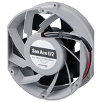 Sanyo Denki San Ace 9HV Series Axial Fan, 24 V dc, DC Operation, 738m³/h, 120W, 5A Max, 172 x 150 x 51mm