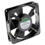 Sunon SP Series Axial Fan, 115 V ac, AC Operation, 78.2m³/h, 13W, 130mA Max, 120 x 120 x 25mm