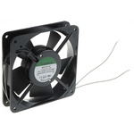 Sunon SP Series Axial Fan, 115 V ac, AC Operation, 109m³/h, 18W, 190mA Max, 120 x 120 x 25mm