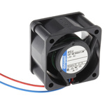 ebm-papst 400 Series Axial Fan, 12 V dc, DC Operation, 19m³/h, 2.4W, 200mA Max, 40 x 40 x 25mm