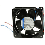 ebm-papst 4100 NHH - S-Force Series Axial Fan, 12 V dc, DC Operation, 260m³/h, 13.3W, 1.11A Max, 119 x 119 x 38mm
