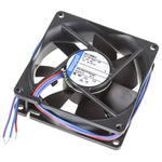 ebm-papst 8400 N Series Axial Fan, 12 V dc, DC Operation, 45m³/h, 1.5W, 125mA Max, 80 x 80 x 25mm