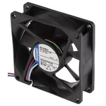 ebm-papst 8400 N Series Axial Fan, 12 V dc, DC Operation, 20m³/h, 350mW, 80 x 80 x 25mm