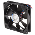 ebm-papst 4400 F Series Axial Fan, 12 V dc, DC Operation, 140m³/h, 3.2W, 119 x 119 x 25mm
