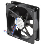 ebm-papst 3400 N Series Axial Fan, 12 V dc, DC Operation, 84m³/h, 2.5W, 92 x 92 x 25mm