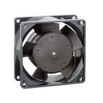 ebm-papst 8300 Series Axial Fan, 48 V dc, DC Operation, 54m³/h, 3W, 75mA Max, IP20, 80 x 80 x 32mm