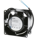 ebm-papst 8000 N Series Axial Fan, 115 V ac, AC Operation, 61m³/h, 11W, 80 x 80 x 38mm