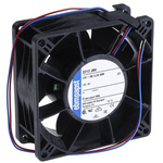 ebm-papst 3200 J - S-Force Series Axial Fan, 12 V dc, DC Operation, 280m³/h, 50W, 92 x 92 x 38mm