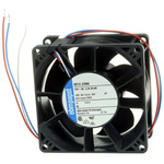 ebm-papst 8200 J Series Axial Fan, 12 V dc, DC Operation, 222m³/h, 39W, 80 x 80 x 38mm