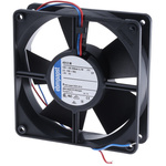 ebm-papst 4300 Series Axial Fan, 12 V dc, DC Operation, 140m³/h, 3.1W, 220mA Max, 119 x 119 x 32mm
