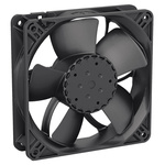 ebm-papst 4300 N - S-Panther Series Axial Fan, 24 V dc, DC Operation, 285m³/h, IP68, 119 x 119 x 32mm