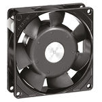ebm-papst 3900 Series Axial Fan, 115 V ac, AC Operation, 39m³/h, 5W, 43mA Max, 92 x 92 x 25mm