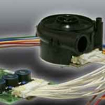 Nidec Components TF037F Series Axial Fan Kit, 24 V dc, DC Operation, 16.1W, 670mA Max, 50.5 x 53.78 x 34.3mm