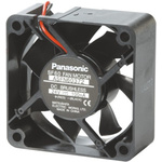 Panasonic ASFN Series Axial Fan, 12 V dc, DC Operation, 0.37m³/min, 840mW, 70mA Max, 60 x 60 x 25mm