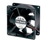 Sanyo Denki 9G Series Axial Fan, 12 V dc, DC Operation, 186.9m³/h, 13.2W, 1.1A Max, 92 x 92 x 38mm