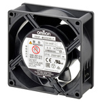 Omron R89F Series Axial Fan, 100 → 240 V ac, AC Operation, 1.5m³/min, 4.5W, 80mA Max, 92 x 92 x 38mm