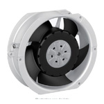 ebm-papst Axial Fan, 48 V dc, DC Operation, 650m³/h, 98W, 2.05A Max, 172 x 150 x 51mm