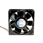 ebm-papst 5100 N Series Axial Fan, 12 V dc, DC Operation, 260m³/h, 9.5W, 790mA Max, 135 x 135 x 38mm