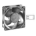 ebm-papst AxiACi 120 Series Axial Fan, 115 V ac, 230 V ac, AC Operation, 64m³/h, 1.1W, IP65, 120 x 120 x 38mm