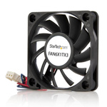 StarTech.com Axial Fan, 12 V dc, dc Operation, 15.49cfm, 1.92W, 160mA Max, 2.4 x 0.4 x 2.4in