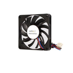 StarTech.com Axial Fan, 12 V dc, dc Operation, 21.33cfm, 2.16W, 250μA Max, 2.8 x 2.8 x 0.4in