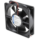 ebm-papst 4300 Series Axial Fan, 24 V dc, DC Operation, 170m³/h, 5W, 208mA Max, 119 x 119 x 32mm