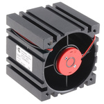 Micronel D590T Series Axial Fan, 24 V dc, DC Operation, 68.58m³/h, 5.54W, 277mA Max, 62 x 62 x 60mm