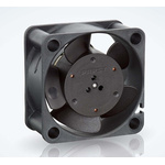 ebm-papst 400 Series Axial Fan, 24 V dc, DC Operation, 13.5m³/h, 1.6W, 71mA Max, IP20, 40 x 40 x 20mm