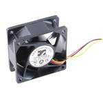 ARX CeraDyna Series Axial Fan, 12 V dc, DC Operation, 55.6m³/h, 3.6W, 300mA Max, 60 x 60 x 25mm