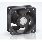 ebm-papst 620 Series Axial Fan, 12 V dc, DC Operation, 40m³/h, 2.1W, 1.05A Max, IP20, 60 x 60 x 25mm